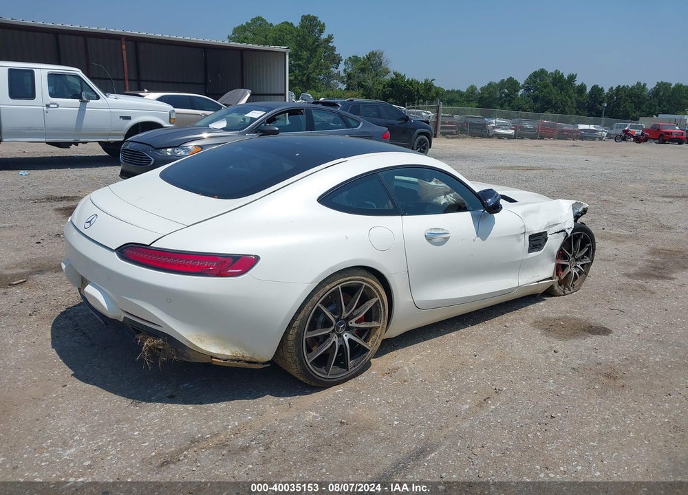 2016 MERCEDES-BENZ GT S AMG VIN: WDDYJ7JAXGA006785