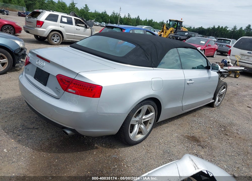 2013 AUDI A5 2.0T PREMIUM VIN: WAUCFAFH8DN010649