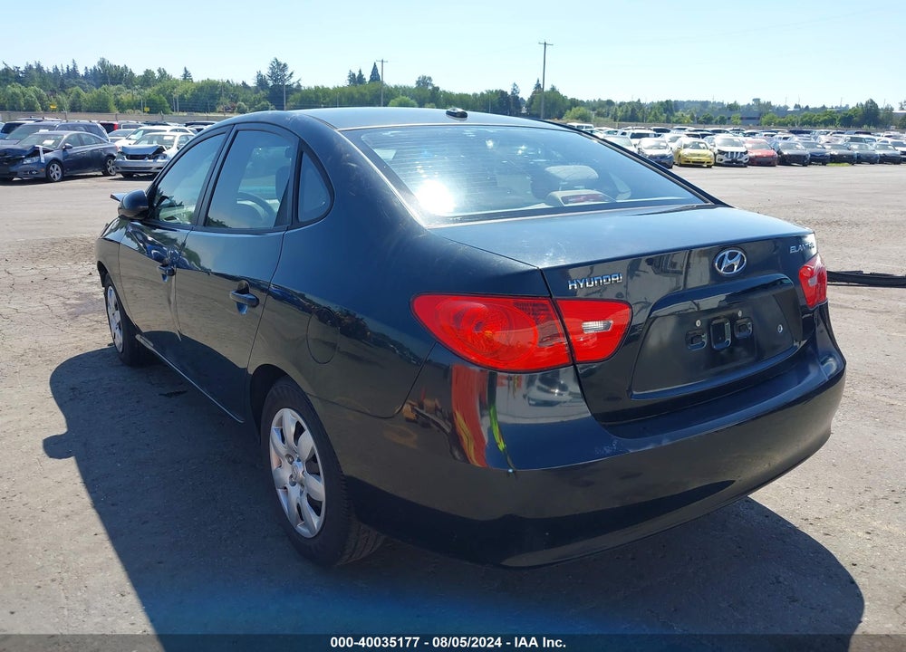 2007 HYUNDAI ELANTRA GLS/LIMITED/SE VIN: KMHDU46D27U206720