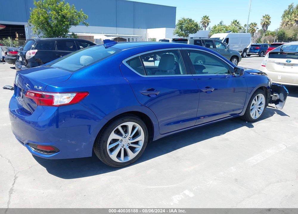 2016 ACURA ILX PREMIUM PACKAGE/TECHNOLOGY PLUS PACKAGE VIN: 19UDE2F76GA007284