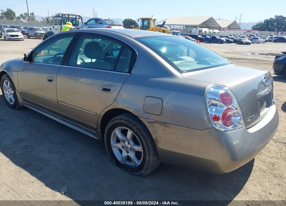 2006 NISSAN ALTIMA 2.5 S VIN: 1N4AL11D86N425759