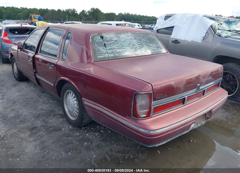 1996 LINCOLN TOWN CAR CARTIER VIN: 1LNLM83W4TY684312