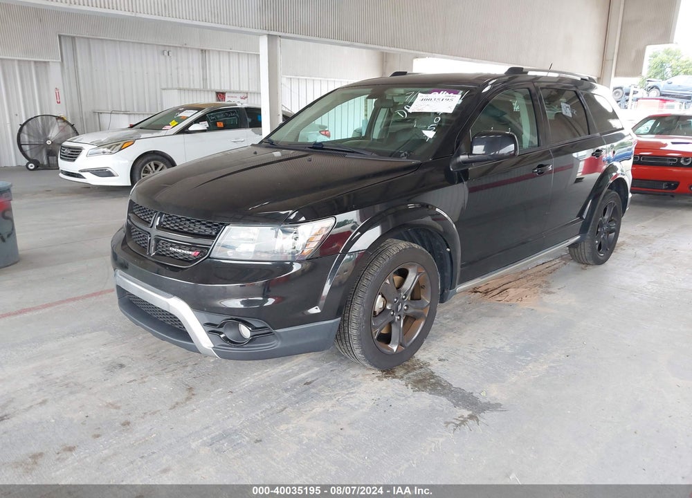 2018 DODGE JOURNEY CROSSROAD AWD VIN: 3C4PDDGG6JT417057