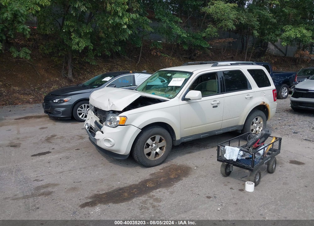 2012 FORD ESCAPE LIMITED VIN: 1FMCU9E77CKC69208