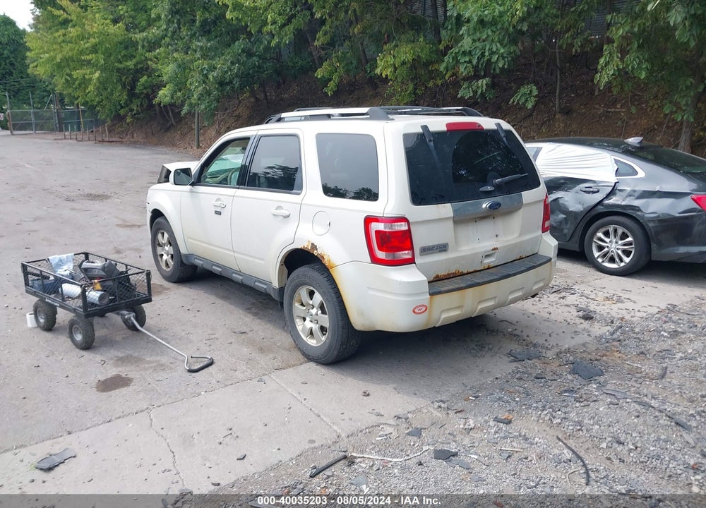 2012 FORD ESCAPE LIMITED VIN: 1FMCU9E77CKC69208