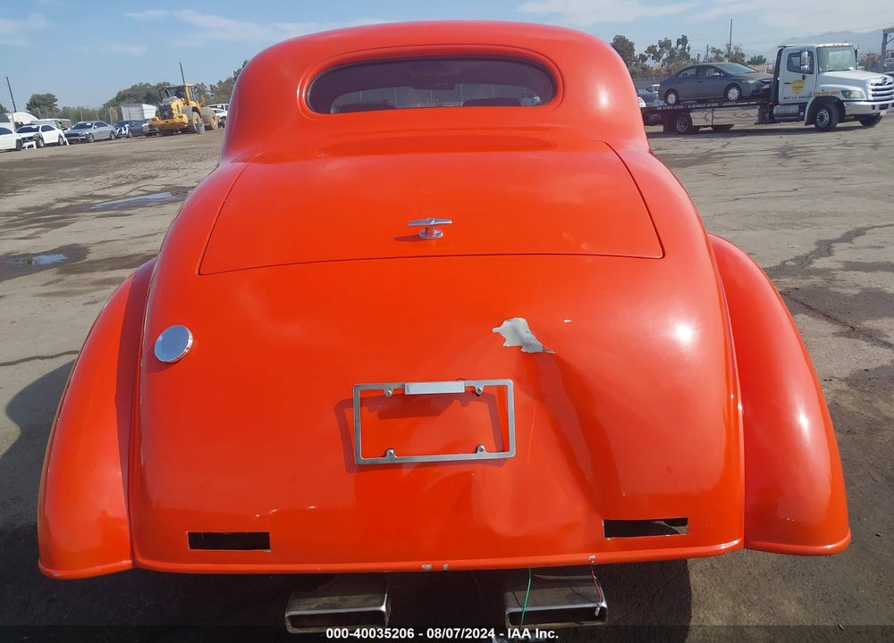 1936 CHEVROLET 2 DOOR COUPE VIN: CA1196595
