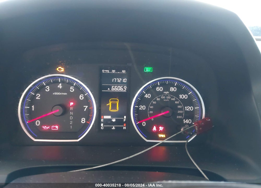2008 HONDA CR-V LX VIN: JHLRE38318C022658