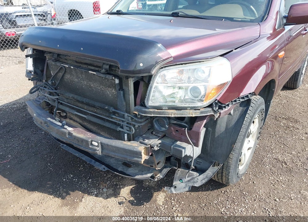 2008 HONDA PILOT EX-L VIN: 5FNYF18578B037891