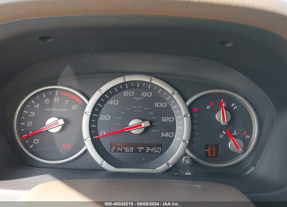2008 HONDA PILOT EX-L VIN: 5FNYF18578B037891