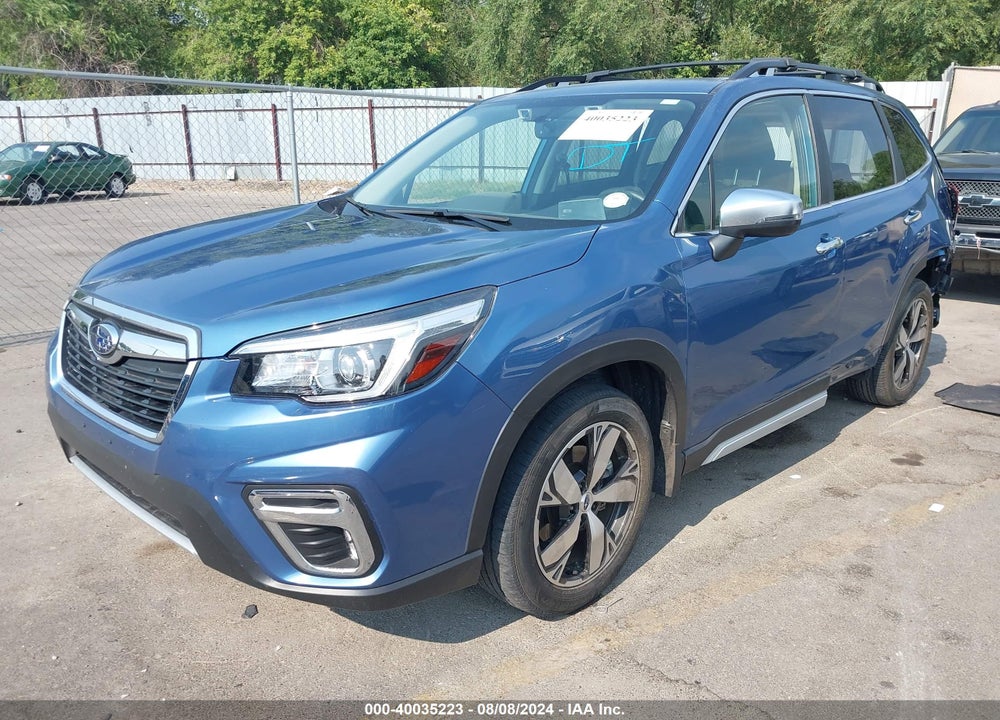 2019 SUBARU FORESTER TOURING VIN: JF2SKAWC5KH490533