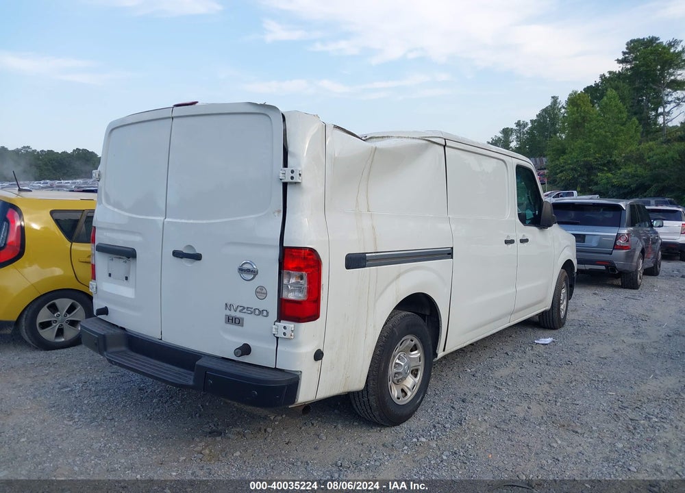 2015 NISSAN NV CARGO NV2500 HD SV V6 VIN: 1N6BF0KY6FN802006