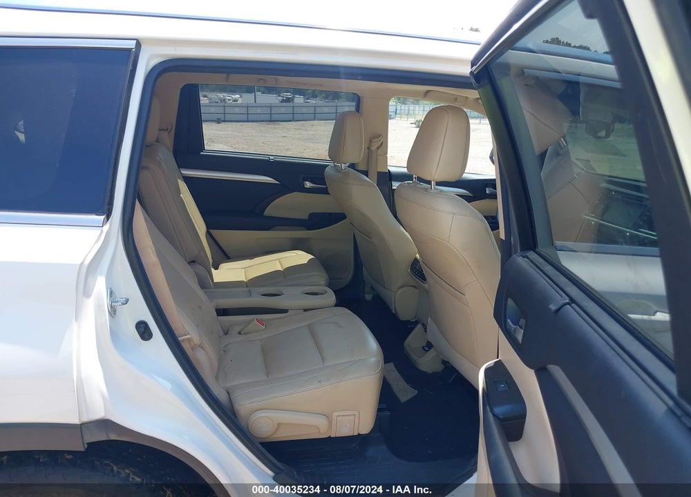 2016 TOYOTA HIGHLANDER XLE V6 VIN: 5TDKKRFHXGS167445