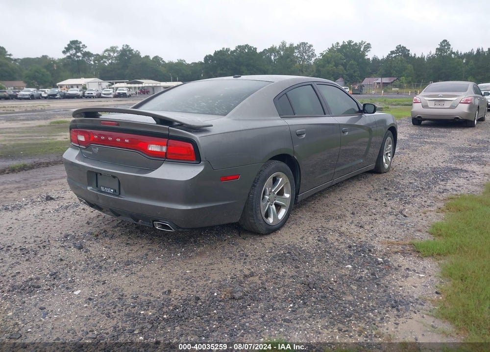 2012 DODGE CHARGER SE VIN: 2C3CDXBGXCH245011