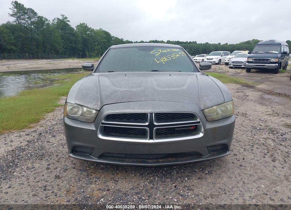2012 DODGE CHARGER SE VIN: 2C3CDXBGXCH245011