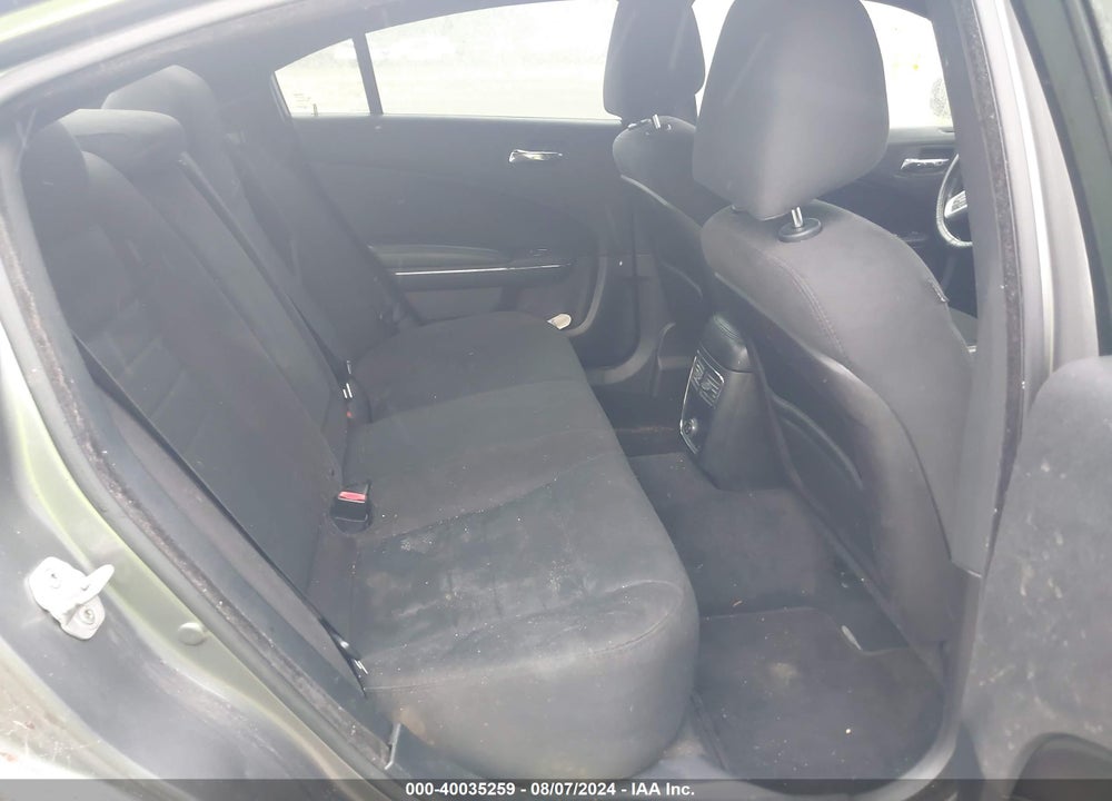 2012 DODGE CHARGER SE VIN: 2C3CDXBGXCH245011