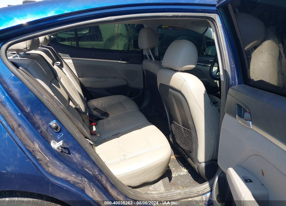 2020 HYUNDAI ELANTRA LIMITED VIN: 5NPD84LF9LH608933