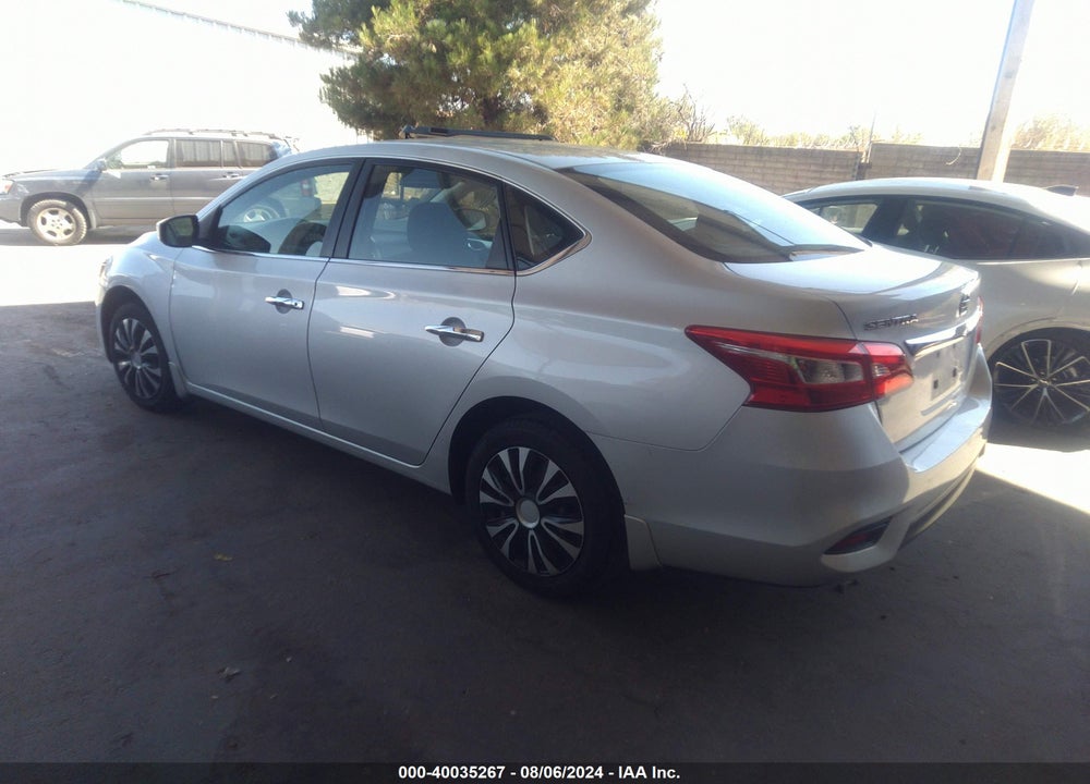 2017 NISSAN SENTRA S/SL/SR/SV VIN: 3N1AB7AP1HY411060