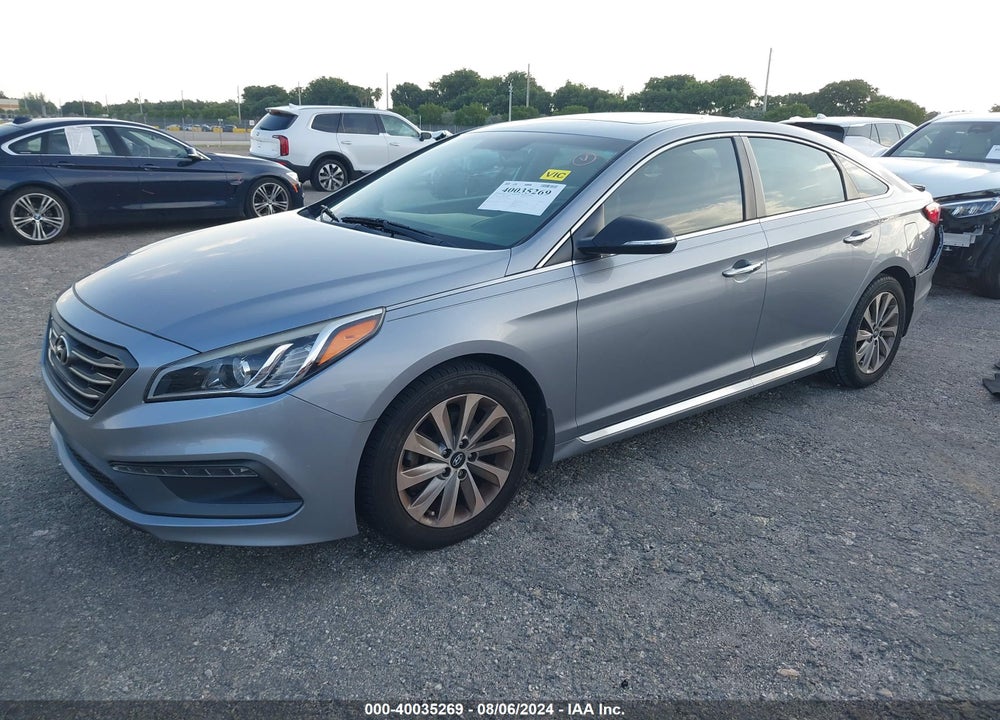 2016 HYUNDAI SONATA SPORT VIN: 5NPE34AF4GH371666