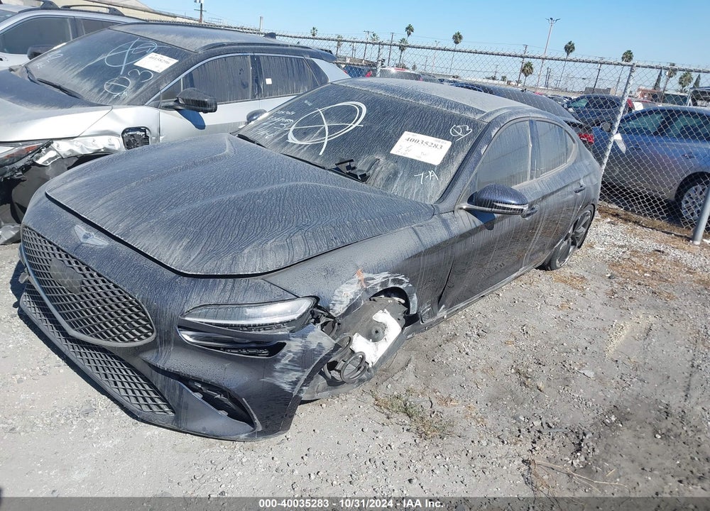 2023 GENESIS G70 2.0T AWD VIN: KMTG34TA5PU121970