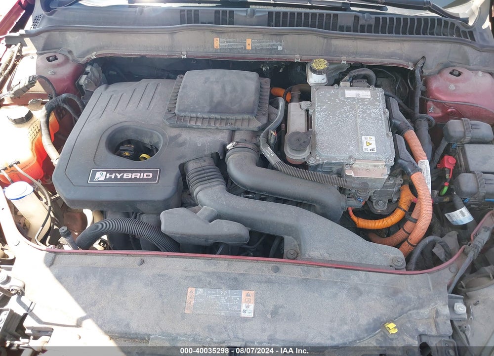 2019 FORD FUSION HYBRID SE VIN: 3FA6P0LUXKR205998