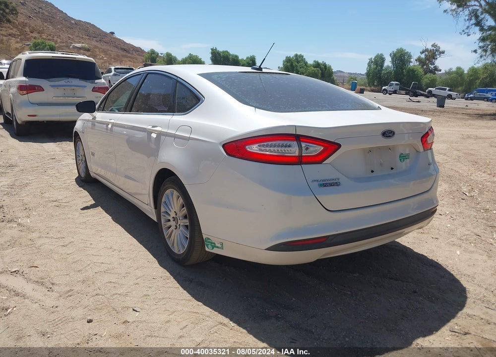 2014 FORD FUSION ENERGI SE LUXURY VIN: 3FA6P0PU7ER337552