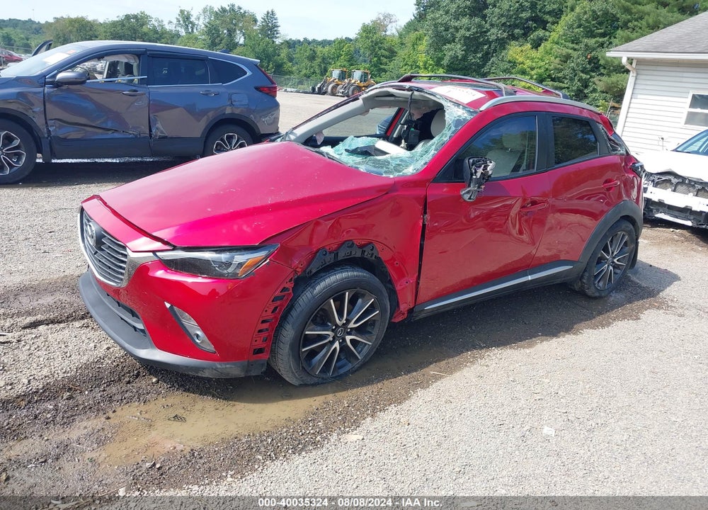 2017 MAZDA CX-3 GRAND TOURING VIN: JM1DKFD77H0161818