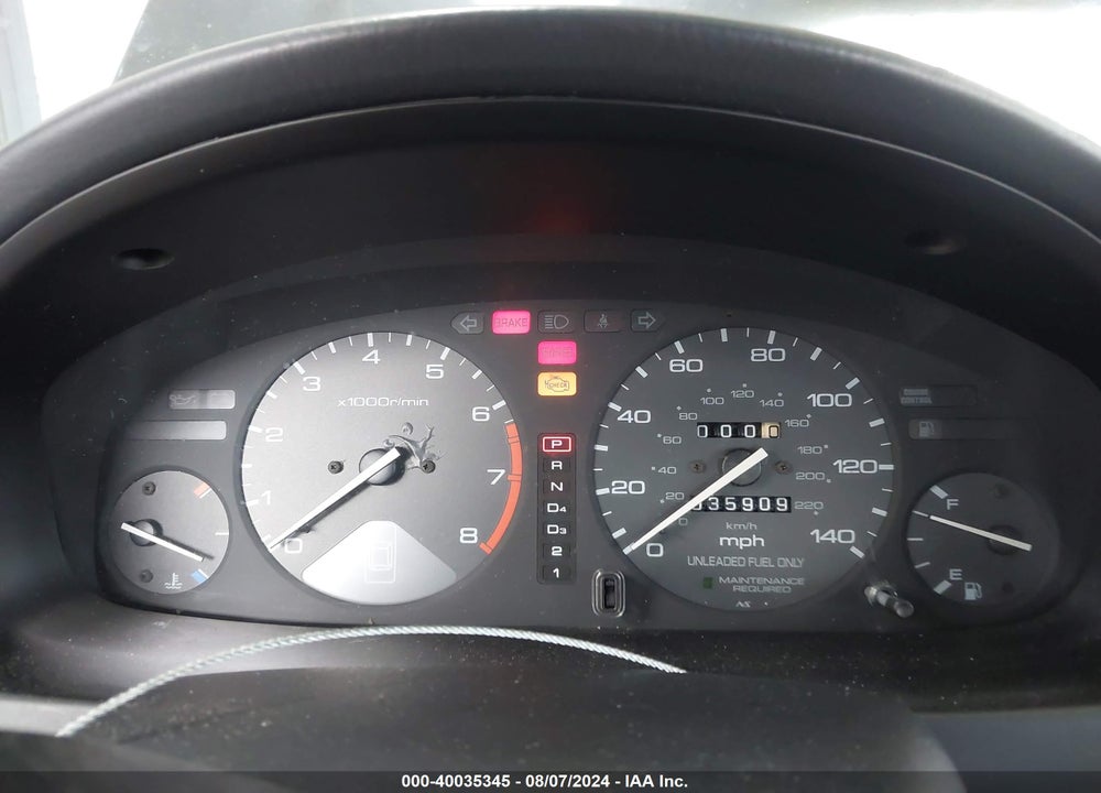 1995 HONDA ACCORD LX/EX VIN: 1HGCD5632SA160881