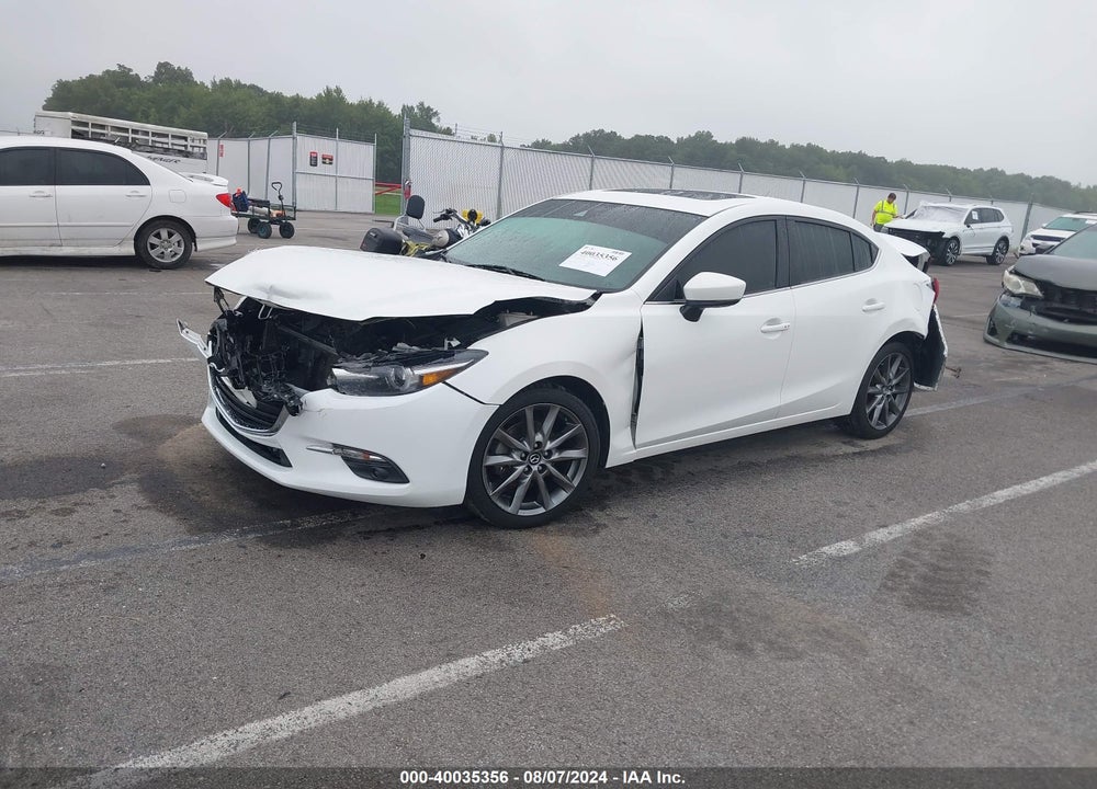 2018 MAZDA 3 GRAND TOURING VIN: 3MZBN1W38JM254665