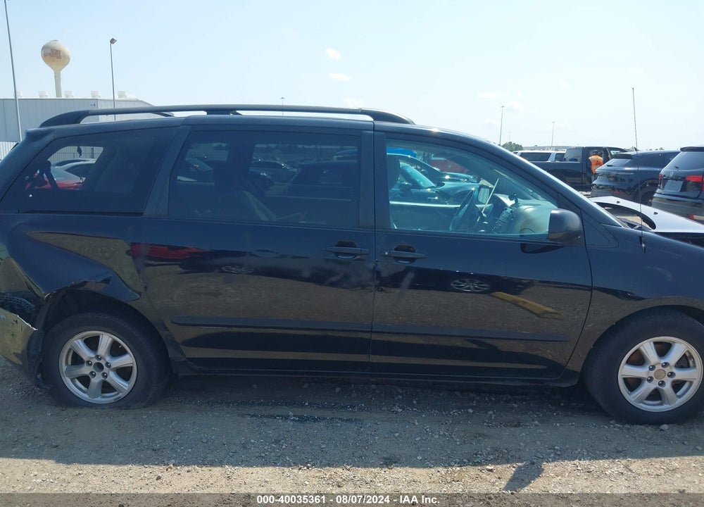 2010 TOYOTA SIENNA LE VIN: 5TDKK4CC9AS318648
