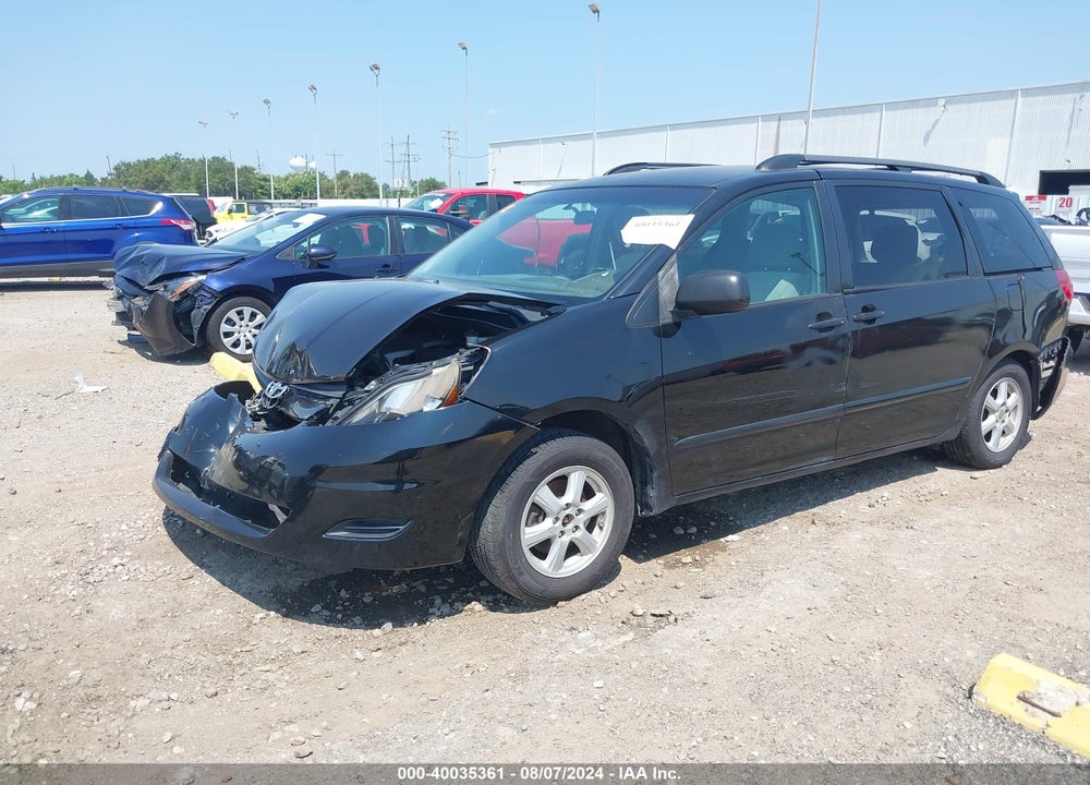 2010 TOYOTA SIENNA LE VIN: 5TDKK4CC9AS318648