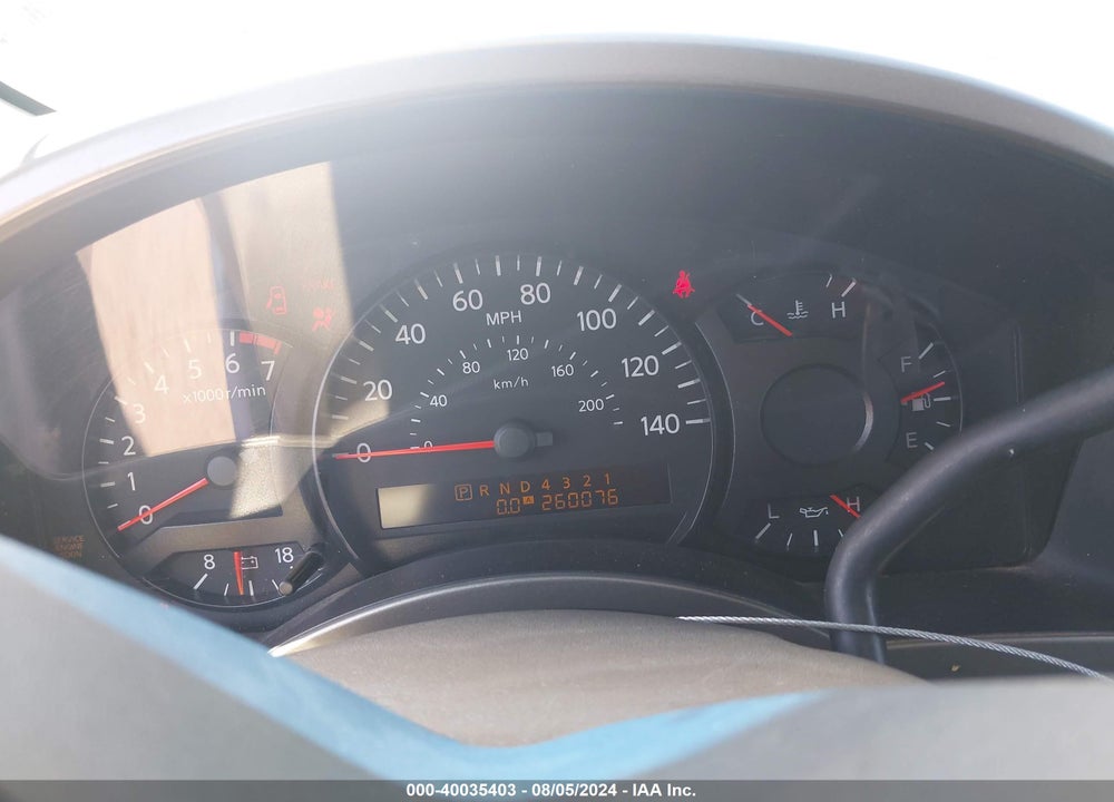 2005 NISSAN TITAN XE VIN: 1N6BA06A45N521512