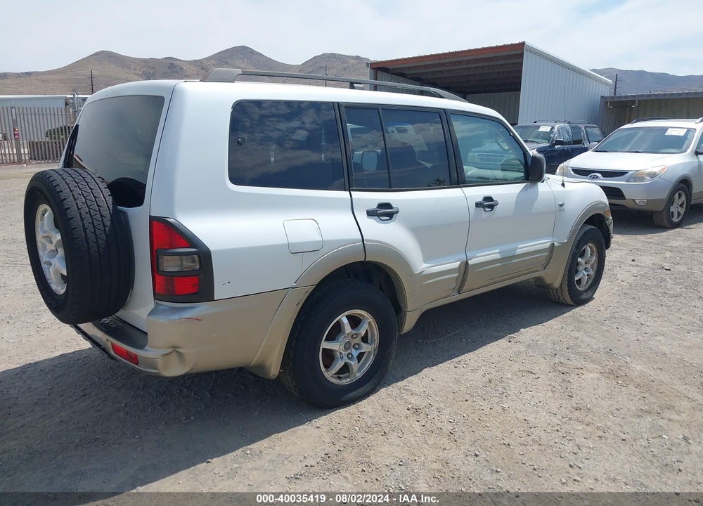 2002 MITSUBISHI MONTERO XLS VIN: JA4MW31R02J071592