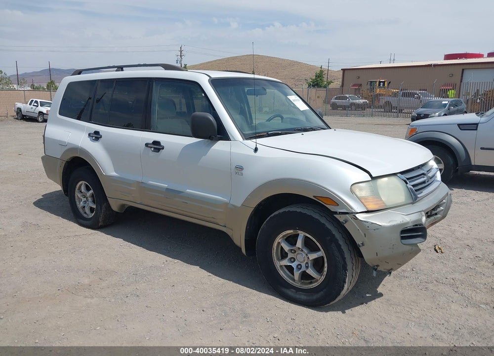 2002 MITSUBISHI MONTERO XLS VIN: JA4MW31R02J071592
