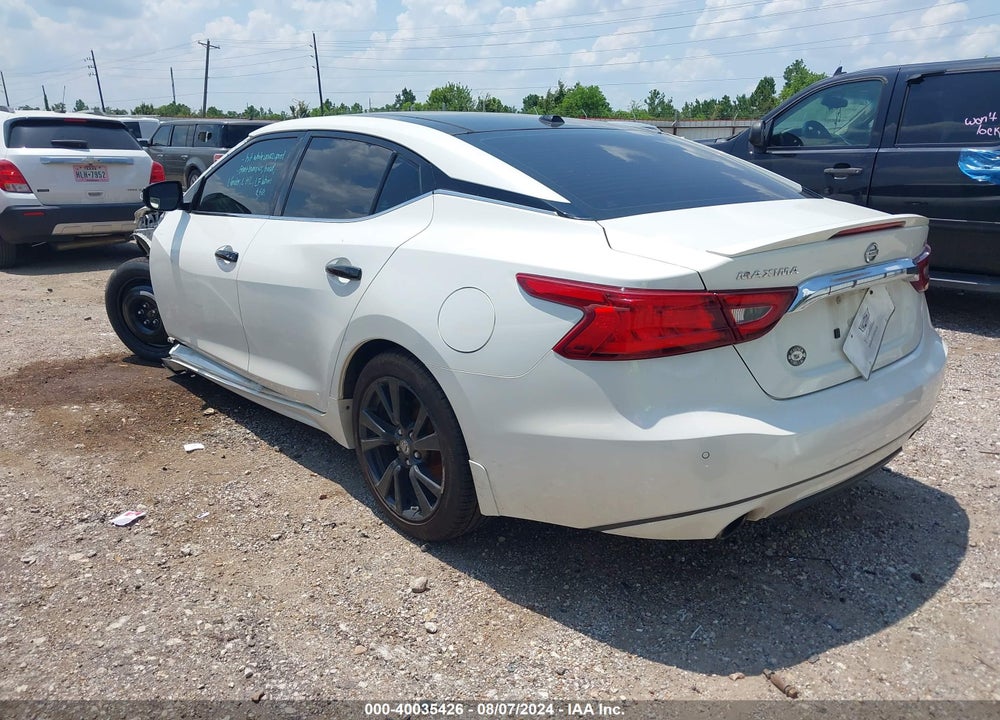 2016 NISSAN MAXIMA 3.5 SL VIN: 1N4AA6AP9GC903424