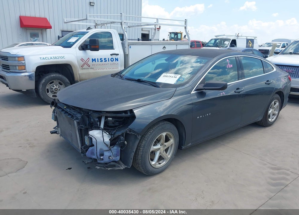 2017 CHEVROLET MALIBU LS VIN: 1G1ZB5ST6HF210206
