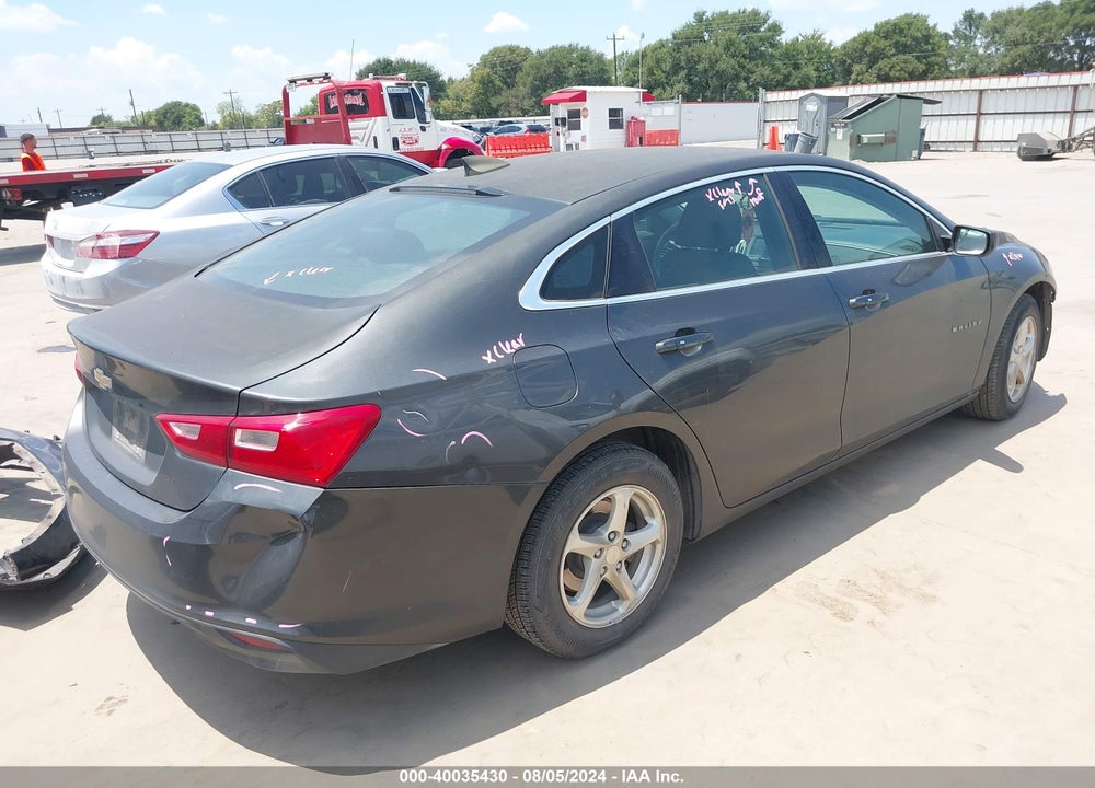 2017 CHEVROLET MALIBU LS VIN: 1G1ZB5ST6HF210206