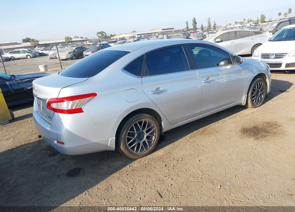 2014 NISSAN SENTRA S VIN: 3N1AB7AP5EL687413