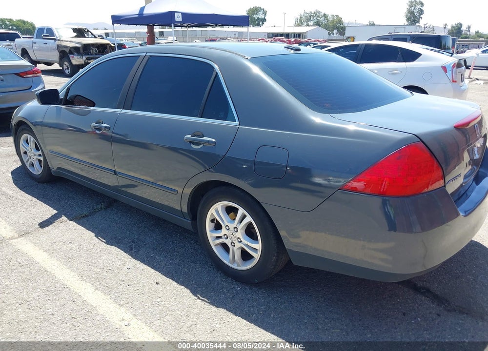 2007 HONDA ACCORD 2.4 EX VIN: 1HGCM56737A149477