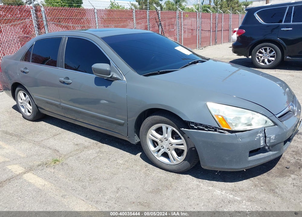 2007 HONDA ACCORD 2.4 EX VIN: 1HGCM56737A149477