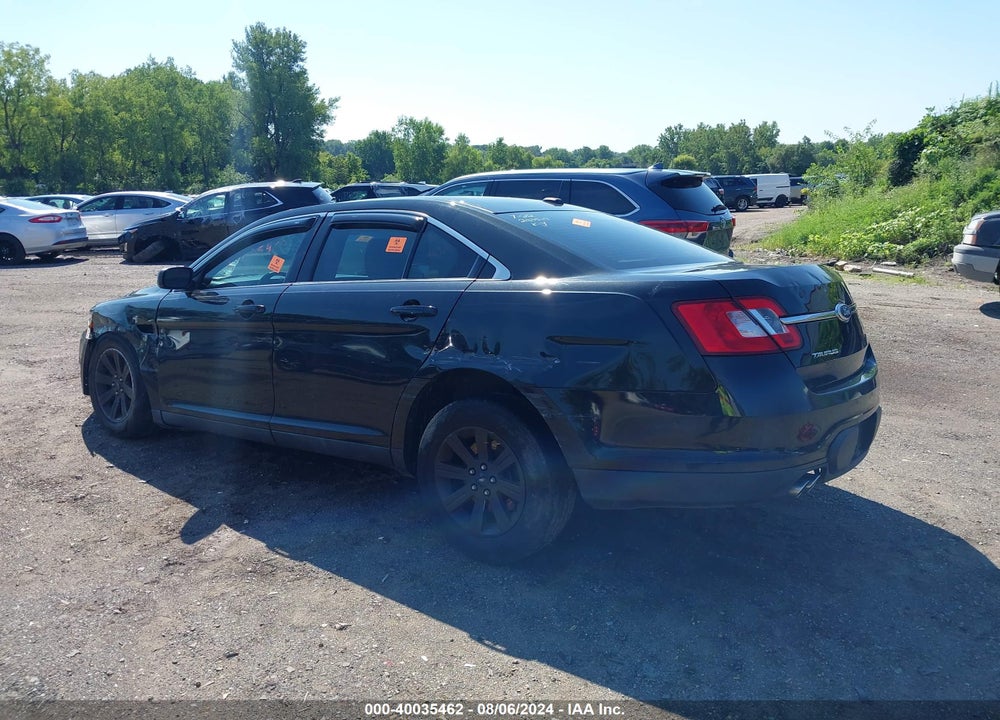 2011 FORD TAURUS SE VIN: 1FAHP2DW6BG153202