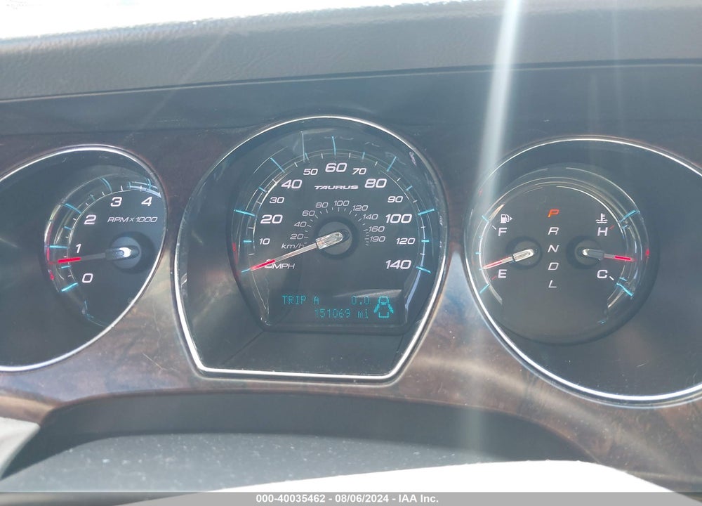 2011 FORD TAURUS SE VIN: 1FAHP2DW6BG153202