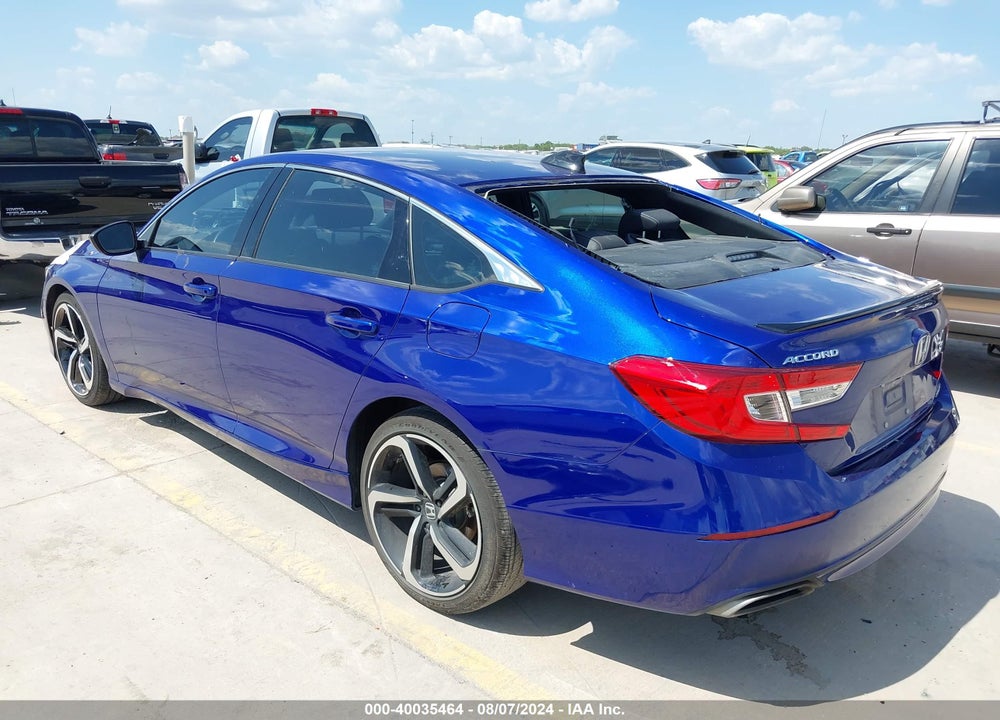 2022 HONDA ACCORD SPORT VIN: 1HGCV1F36NA123682