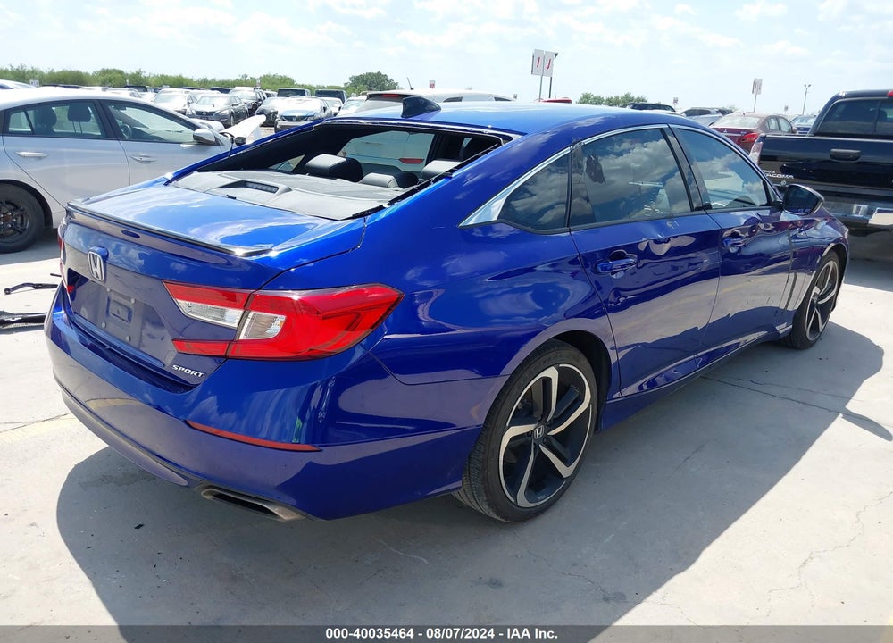 2022 HONDA ACCORD SPORT VIN: 1HGCV1F36NA123682