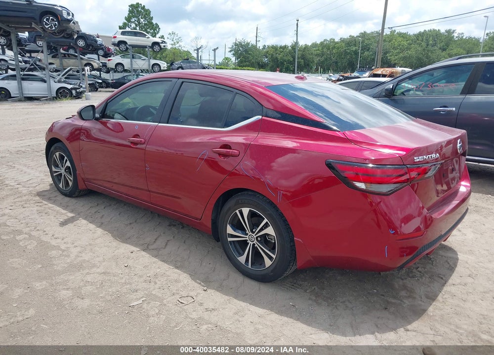 2023 NISSAN SENTRA SV XTRONIC CVT VIN: 3N1AB8CV4PY222936