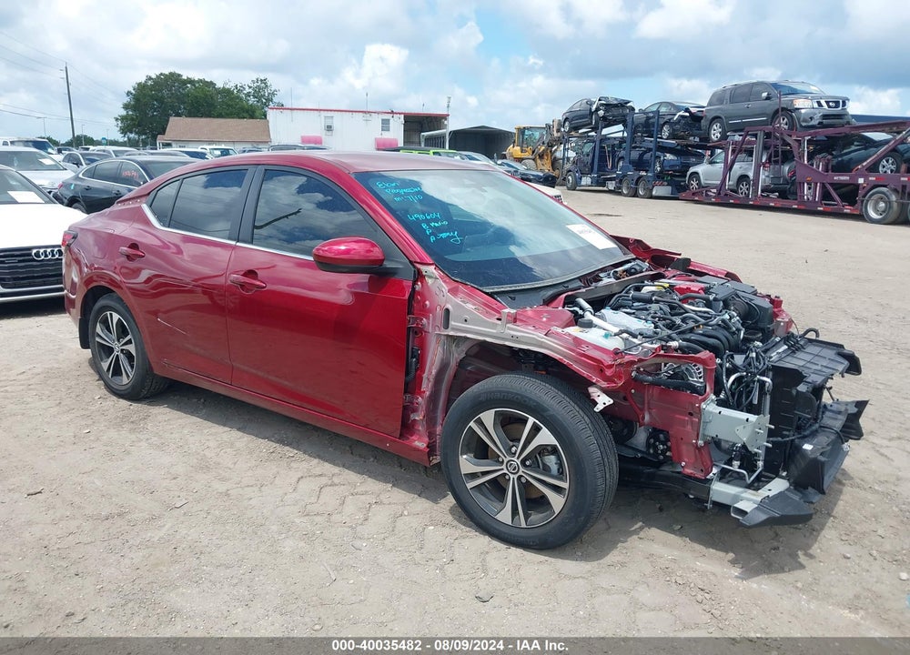 2023 NISSAN SENTRA SV XTRONIC CVT VIN: 3N1AB8CV4PY222936