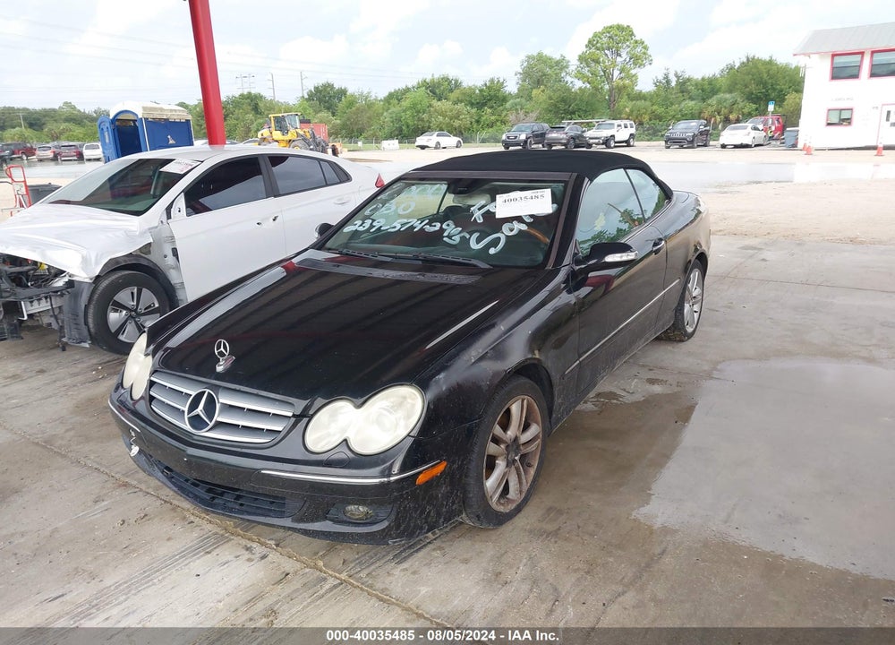 2006 MERCEDES-BENZ CLK 350 VIN: WDBTK56J76F192171