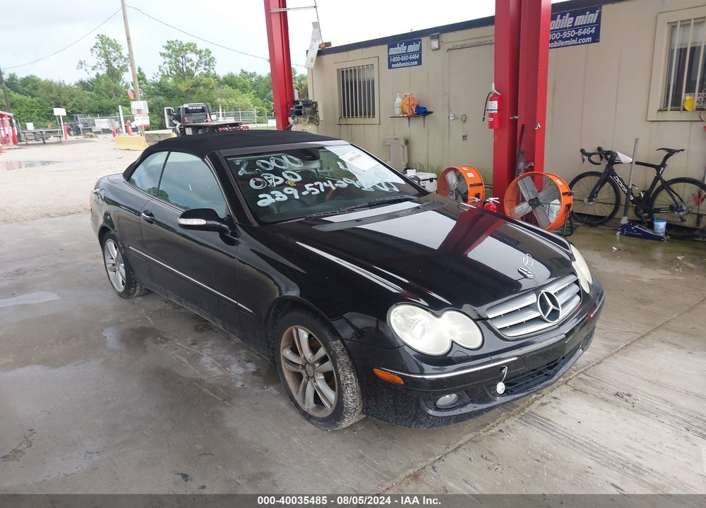 2006 MERCEDES-BENZ CLK 350 VIN: WDBTK56J76F192171