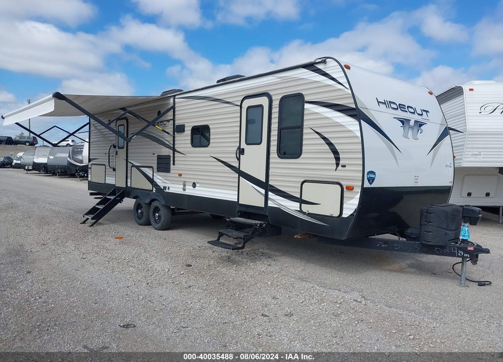 2019 KEYSTONE HIDEOUT 29DFS VIN: 4YDT29F20K7246624