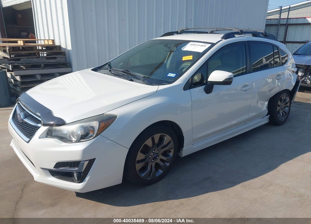 2015 SUBARU IMPREZA 2.0I SPORT LIMITED VIN: JF1GPAV68F8207409