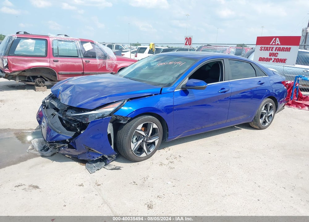 2023 HYUNDAI ELANTRA HYBRID LIMITED VIN: KMHLN4AJ6PU062773
